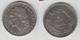 5 FRS 1933 - LAVRILLIER - 5 Francs