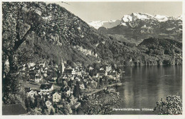 Europe Switzerland Zurich USTER Vierwaldstattersee Vitznau Lake Scene Postcard - Uster