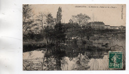 CHAMPLITTE LA RIVIERE LE "SALON" A LA "DOYE" 1908 TBE - Champlitte