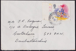 GREAT BRITAIN 1988 Domestic COVER With Sc#1209 @D4387 - Covers & Documents