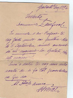 TB3606 - 1894 - LAC - Lettre De Roumanie GALATI - Poststempel (Marcophilie)