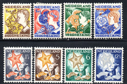 1116.NETHERLANDS,1932,1933 CHILD WELFARE SC,B58-B61,B66-B69, MH,VERY FRESH. - Neufs