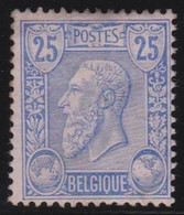 Belgie  .  OBP   .    48     .    *  .    Ongebruikt Met Gom   .   /    .  Neuf Avec Gomme - 1884-1891 Leopold II