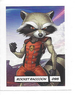 CARTE STICKER MARVEL LECLERC 2020 - N° 095 - ROCKET RACCOON - Marvel