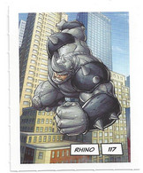 CARTE STICKER MARVEL LECLERC 2020 - N° 117 - RHINO - Marvel