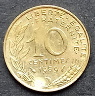 Pièce De 10 Centimes Marianne 1989 - 10 Centimes