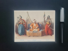 Official Costumes Of The Ottomans: Türkische Illustrationen, 16 X 12,5 Cm Sultan Osman I - Littérature