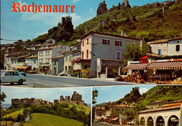 ROCHEMAURE       ( ARDECHE )     LE VILLAGE ET LES RUINES FEODALES _ MULTI-VUES - Rochemaure