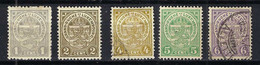 LUXEMBOURG 1895: Lot De Neufs* Et Obl. CAD - 1907-24 Wapenschild