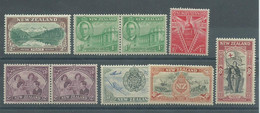 220042474  NUEVA ZELANDA.  YVERT  Nº  272/7+280  **/MNH - Neufs