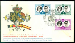 Belgie 1960 FDC Koninklijk Huwelijk Boudewijn - Fabiola P88 - 1951-1960