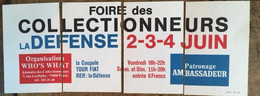 16 Cpm Puzzle Foire Des Collectionneurs La Défense 92 Paris, 2,3 Et 4 Juin 1978,éd Who's What - Collector Fairs & Bourses