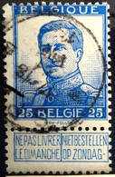 BELGIQUE                       N° 120                             OBLITERE - 1915-1920 Albert I.