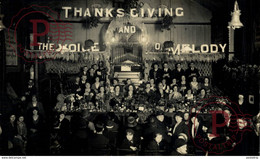 RELIGION. THANKS GIVING AND THE VOICE OF MELODY - REAL PHOTO - Other & Unclassified