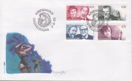 1999. DANMARK. Revy Complete Set On FDC 2.6.99.  (Michel 1215-1218) - JF434093 - Brieven En Documenten