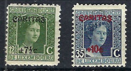 LUXEMBOURG 1924: Lot De Neufs* - 1914-24 Maria-Adelaide