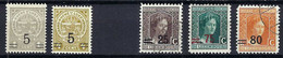 LUXEMBOURG 1916-24: Lot De Neufs* Et Obl. CAD - 1914-24 Maria-Adelaide