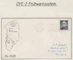 USA DYE 2  Early Warning System Cover Signature Ca  31 MAR 1975 (EW160A) - Vols Polaires