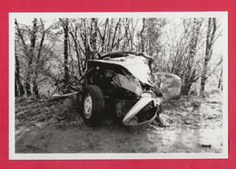 BELLE REPRODUCTION D'APRES UNE PHOTO ORIGINALE - ACCIDENT CITROEN DS - Automobile