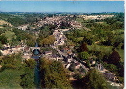 PIERRE BUFFIERE VUE GENERALE AERIENNE SUR LA BRIANCE - Pierre Buffiere