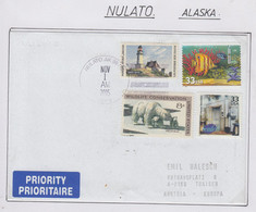 Alaska  Cover Ca Nulato Alaska  NOV 1 2005 (SK153A) - Cartas & Documentos