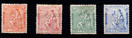 España Nº 131/3, 137. Año 1873 - Unused Stamps