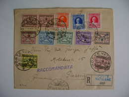 VATICAN - ENVELOPE SENT GIESSEN / GIEBEN (GERMANY) IN 1929 IN THE STATE - Covers & Documents