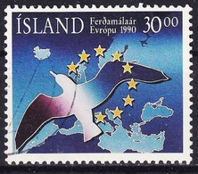 1990. Iceland. European Year Of Tourism. Used. Mi. Nr. 730 - Gebruikt