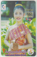 LAOS - Lao Loum (Lady), Lao Telecommunications, 06/99, 350 U, Tirage 40.000, Used - Laos