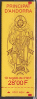 Blason - ANDORRE - Série Courante - Carnet De 10 Timbres Non Ouvert - N°  435 - 1993 - Used Stamps