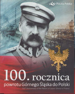 Poland 2022 Booklet / Return Of Upper Silesia To Poland, Polish Army, Gen Stanisław Szeptycki /with Eagle Pin!! - Postzegelboekjes