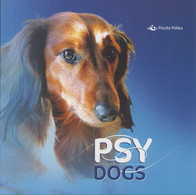 Poland 2022 Booklet Folder / Dogs - Bernese, Retriever, Setter, Bulldog, Terrier, Dachshund /with Perforated Block MNH** - Markenheftchen