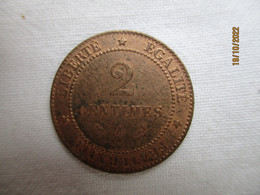 2 Centimes 1897 A - 2 Centimes