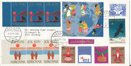 Denmark Cover Havdrup 8-12-1979 With A Lot Of Danish, Greenland And Faroe Islands Christmas Seals - Briefe U. Dokumente