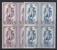 Ireland, Scott 155-156 (SG 162-163), MNH Blocks Of Four - Neufs