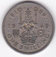 Ecosse 1 Shilling 1949 George VI, En Cupronickel, KM# 877 - Scottish