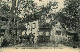 Charbonnières Les Bains * Vue Sur Le Restaurant Du Bois De L'étoile * Cavalier Militaire - Charbonniere Les Bains