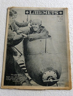 WW2 LATVIAN VINTAGE MAGAZINE "LAIKMETS" ISSUED 1944 YEAR - Sonstige & Ohne Zuordnung