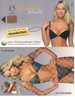 CHIPRE. 1301CY. WONDERBRA. 2001-11. (001) - Zypern