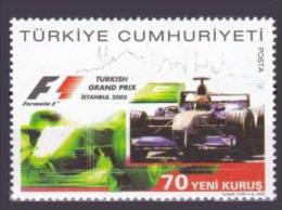 2005 TURKEY FORMULA 1 GRAND PRIX TURKEY - F1 RACING CARS MNH ** - Neufs