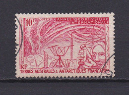 TAFF 1957 TIMBRE N°9 OBLITERE ANNEE GEOPHSIQUE INTERNATIONALE - Usati