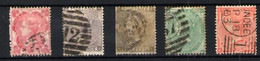 Gran Bretaña Nº  21/5. Año 1862 - Unused Stamps