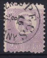 HUNGARY 1871 - Canceled - ANK 6 - Usati