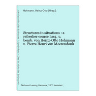 Structures In Situations : A Refresher Course - Livres Scolaires