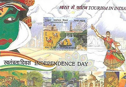 India 2016 INDEPENDENCE DAY, TOURISM IN INDIA MINIATURE SHEET MS MNH As Per Scan - Andere & Zonder Classificatie