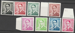 Belgie  .   OBP   .   S. 57/63 (2 Scans)     .    **   .    Postfris   .  /  .   Neuf Avec Gomme Et SANS Charnière - Andere & Zonder Classificatie