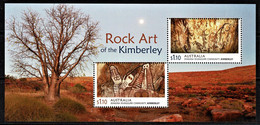 Australia 2022 Rock Art Of The Kimberley Minisheet MNH - Unused Stamps