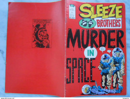 Sleeze Brothers 4 1989 Murder In Space 26 Pages Epic Comics - Other Publishers
