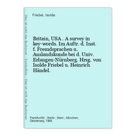 Britain, USA . A Survey In Key-words. - Libros De Enseñanza