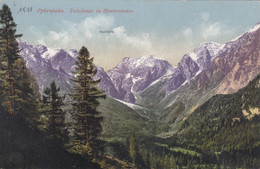 B8624) Pyhrnbahn - Talschluss In HINTERSTODER - Alt !! 1916 - Hinterstoder